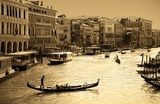 Benátská atmosféra v sepia tónu