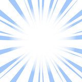 Výboj modré energie v geometrickém rytmu