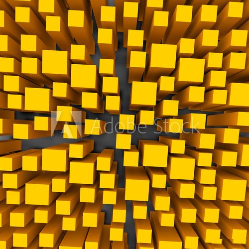 Geometrický svět ve 3D perspektivě