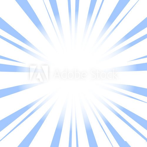 Výboj modré energie v geometrickém rytmu