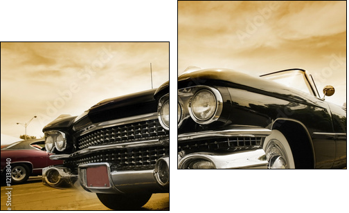 Classic Cars - Two-piece canvas, Diptych