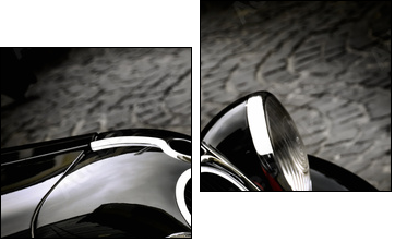 vintage car - Two-piece canvas, Diptych