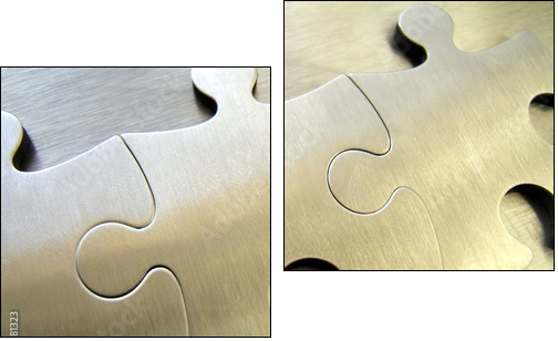 liens - Two-piece canvas, Diptych