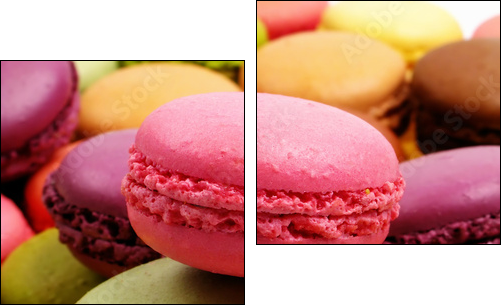 macarons - Two-piece canvas, Diptych