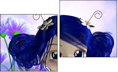 fee - Two-piece canvas, Diptych