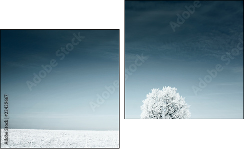 Tree - Two-piece canvas, Diptych