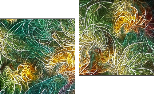 Draroda - Two-piece canvas, Diptych