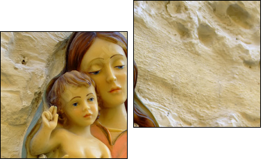 imadonna & child - Two-piece canvas, Diptych