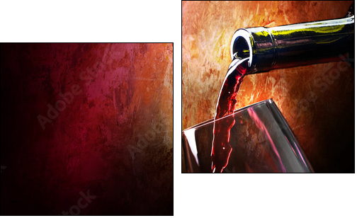 Wine - Two-piece canvas, Diptych