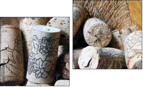 Korki - Two-piece canvas, Diptych