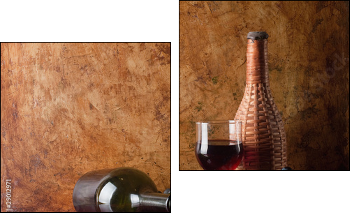 wine - Two-piece canvas, Diptych