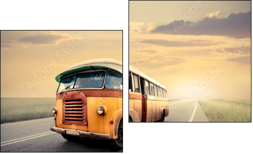 Van - Two-piece canvas, Diptych