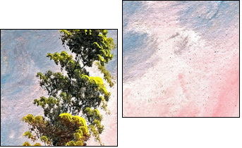 Summer landscape - Two-piece canvas, Diptych
