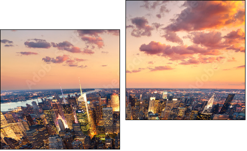 New York - Two-piece canvas, Diptych