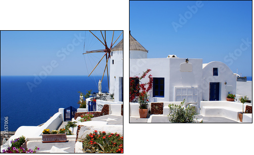 Mill - Two-piece canvas, Diptych