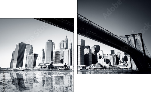 New York - Two-piece canvas, Diptych