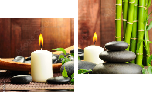 spa concept - Two-piece canvas, Diptych