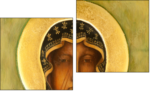 orthodox icon - Two-piece canvas, Diptych