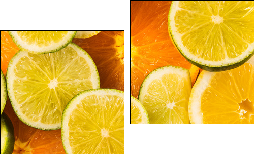 Concept fruits - Two-piece canvas, Diptych