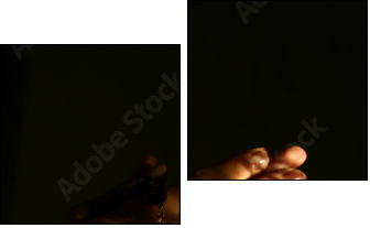 confession - Two-piece canvas, Diptych