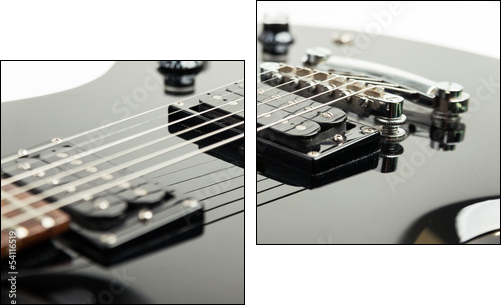 Gitara elektryczna - Two-piece canvas, Diptych