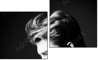 deep reverie - Two-piece canvas, Diptych