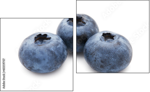 Blueberry - Two-piece canvas, Diptych