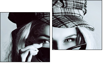 denim style - Two-piece canvas, Diptych