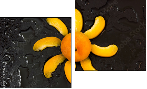 Apricots - Two-piece canvas, Diptych