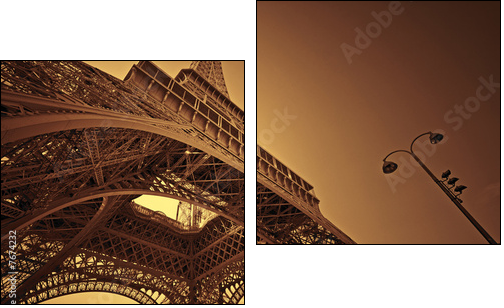 Paris - Two-piece canvas, Diptych