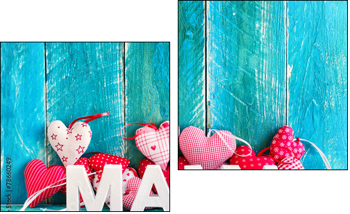 Mama Muttertagskarte - Two-piece canvas, Diptych