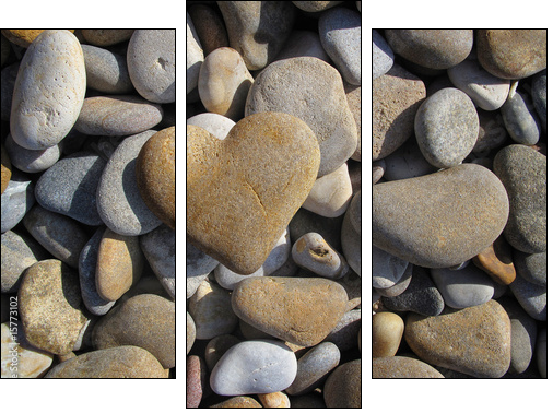 Coeur 22211 - Three-piece canvas, Triptych