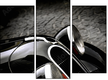 vintage car - Three-piece canvas, Triptych