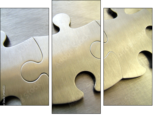 liens - Three-piece canvas, Triptych