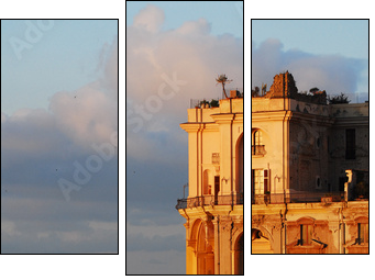 Palazzo Donn Anna in Via Posillipo - Napoli Campania - Three-piece canvas, Triptych