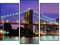 New York City - Three-piece canvas, Triptych