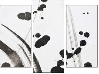 åé¢¨ - Three-piece canvas, Triptych
