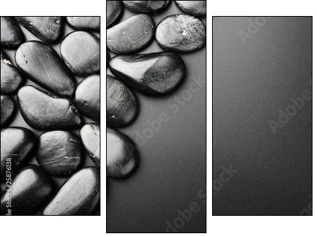 Stones - Three-piece canvas, Triptych