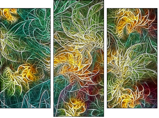 Draroda - Three-piece canvas, Triptych