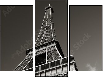 the eiffel tower - Three-piece canvas, Triptych