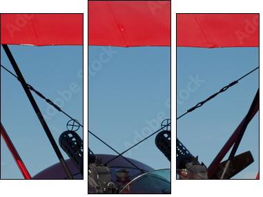 Vintage Aircraft - Three-piece canvas, Triptych