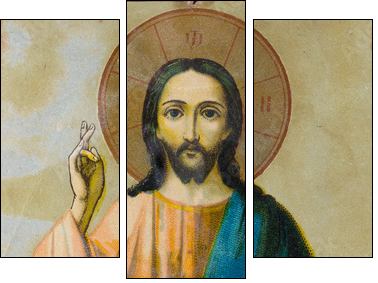 Icon - Three-piece canvas, Triptych