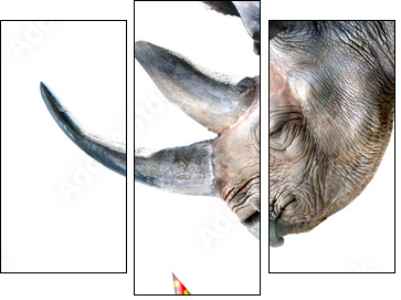 Ã¤h...nur Deko - Three-piece canvas, Triptych