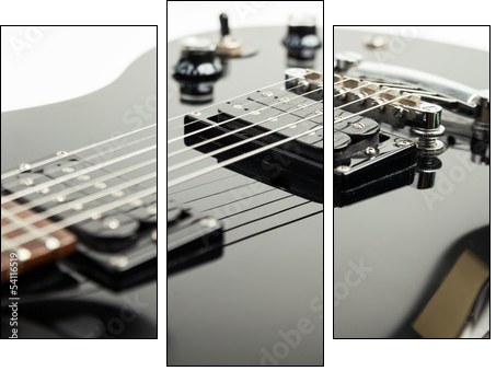 Gitara elektryczna - Three-piece canvas, Triptych