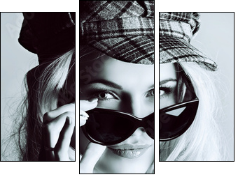 denim style - Three-piece canvas, Triptych