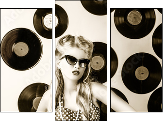 sunglasses - Three-piece canvas, Triptych