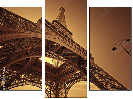 Paris - Three-piece canvas, Triptych