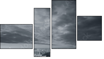 New York - Four-piece canvas, Fortyk