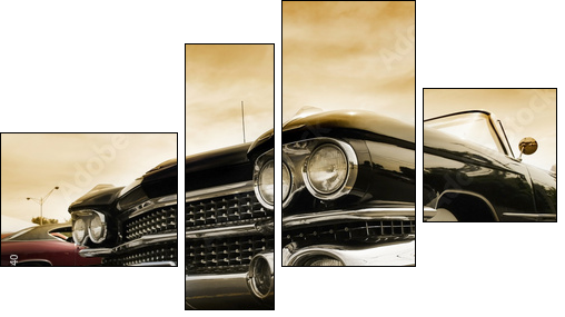 Classic Cars - Four-piece canvas, Fortyk