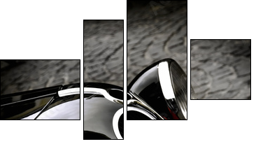 vintage car - Four-piece canvas, Fortyk